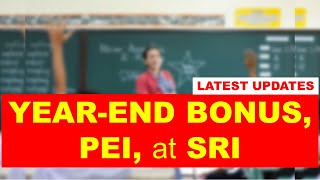 Dito Pala Makikita Updates ni YearEnd Bonus PEI at SRI [upl. by Adekan]