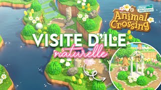 VISITE DÎLE NATURELLE PASTEL MAGNIFIQUE  🌼  ANIMAL CROSSING NEW HORIZONS [upl. by Eirak]