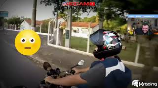 GAULES REAGINDO A ENQUADROS DE MOTO XRACING EP15 [upl. by Mide]