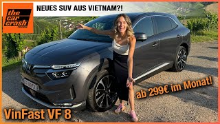 VinFast VF 8 im Test 2024 Alles zum NEUEN SUV aus Vietnam ab 299€ im Monat Fahrbericht  Review [upl. by Kazue]