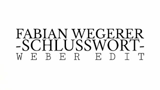 Fabian Wegerer  Schlusswort Weber Edit Fabianwegerer weber remix dance [upl. by Tamera]