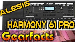 Sampling DJing keyboarding ALESIS Harmony 61 Pro review [upl. by Petronia144]