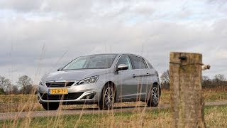 Peugeot 308 16 eHDi test 2014 [upl. by Neeloc264]