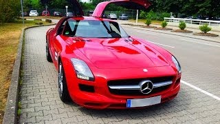 Best of Mercedes SLS AMG SOUND Acceleration Autobahn HD [upl. by Layney523]