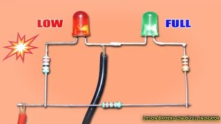 DIY 18650 Liion Battery Charger Circuit With Battery full Indicator [upl. by Milone526]