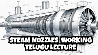 Steam Nozzles Working  Nozzle Basics  Types of Nozzles  Convergent  Divergent  Turbines [upl. by Racso]