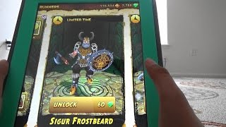 Temple run 2NEW Warrior CHARACTER UPDATE [upl. by Albin356]