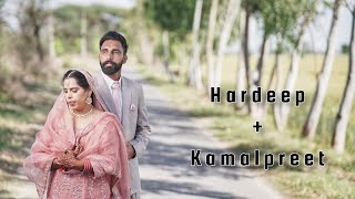 Hardeep weds Kamalpreet ll Amrit HD Production Dharamkot [upl. by Domash]