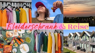 Kleiderschrank VORHER amp NACHHER » Ausmisten für den Herbst amp Hochzeitstagsreise │ VLOG [upl. by Leod]