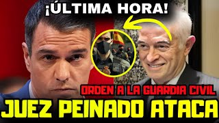 🔴 URGENTE El JUEZ PEINADO Ordena a la GUARDIA CIVIL Acorralar a BEGOÑA GÓMEZ y CARLOS BARRABÉS [upl. by Ityak]