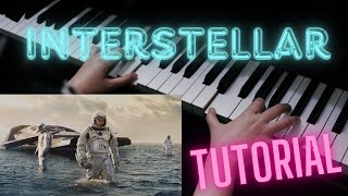 Interstellar Piano Tutorial  Easy and Short  FREE Sheet [upl. by Amat]