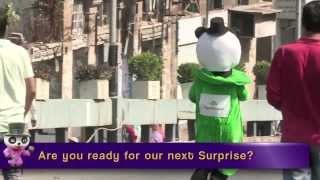 Gems Surprise Pandas take over the Mumbai Marathon [upl. by Belanger]