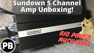 Best 5 Channel Amplifier Ever Sundown Amp Unboxing  SAE11005 [upl. by Ylac]