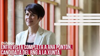 Ana Pontón BNG quotGalicia lo tiene todo para ser una de las naciones más desarrolladas del mundoquot [upl. by Irving614]