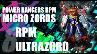 Power Rangers RPM Micro Zords reviews combo special pt 8 RPM Ultrazord combo special [upl. by Rodablas]