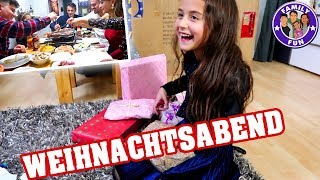 Unser WEIHNACHTSABEND  Wir feiern die ganze Nacht  Family FUN [upl. by Pinzler]