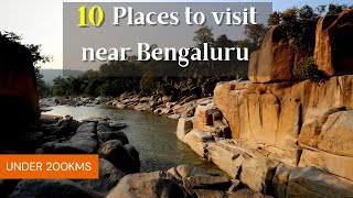 Weekend Getaways near Bangalore  10 one day trips from Bangalore under 200 km  Unexplored places [upl. by Glimp]