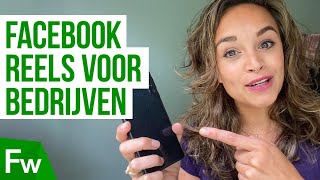 Facebook Reels voor bedrijven  how to  Frankwatching [upl. by Atteuqihc]