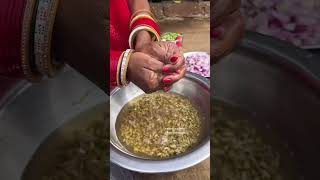 SahjanMoringa Phool ki Tasty Sabji 😋 [upl. by Nauquf]