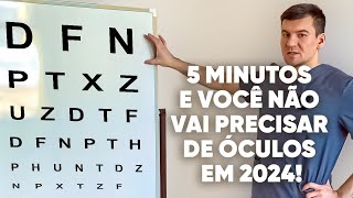 5 minutos e você vai esquecer os óculos em 2024 [upl. by Solrak]