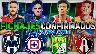 ¡PRIMEROS FICHAJES del 2024 ¡DESDE EUROPA a RAYADOS ¡FULGENCIO al ATLAS ¡FARAVELLI a CRUZ AZUL [upl. by Wilfrid570]