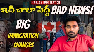 WORST NEWS New immigration policies of Canada [upl. by Shoshanna]