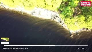 Loch Ness Monster filmed by drone [upl. by Adley]