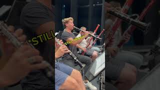 POV Clarinetist in Orchestra Rehearsal clarinet [upl. by Fessuoy]