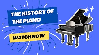 The History Of The Piano [upl. by Nodnil]