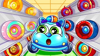 Lets Choose Colorful Wheels🌈Where Is My Wheel Song🚓More Kids Songs  Nursery Rhymes by Toddler Cars [upl. by Anierdna798]