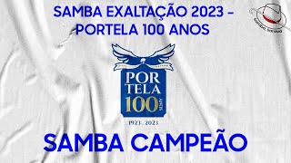 Portela 2023  Samba Exaltação  Campeão [upl. by Ys]