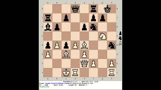 Stockfish 17 vs Mars 35  Larsen French Defense chess [upl. by Zurn123]