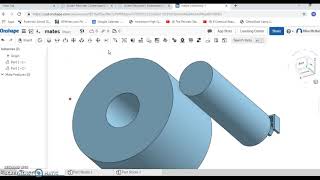 OnShape  Revolute Mate [upl. by Reld]