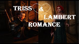 The Witcher 3 Triss amp Lambert Romance [upl. by Katrine]