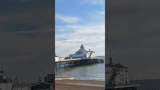 Eastbourne pier England 🏴󠁧󠁢󠁥󠁮󠁧󠁿 945am 20 Niv 2024 [upl. by Notsirt]