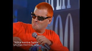 Dino Dvornik  Ništa Kontra Splita Splitski festival 1995 HD [upl. by Schoenberg]