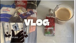 VLOGcappuccinoTruworths perfumegrocery haulbraidingchurch chroniclesSouth African YouTuber [upl. by Elleined]