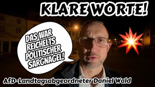 „Ich bin ja dieser eine Staatsfeind Nr 1“ 😱💥 AfD Landtagsabgeordneter Daniel Wald SachsenAnhalt 🇩🇪 [upl. by Kendell255]