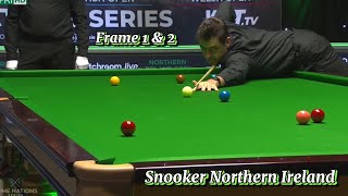 Ronnie O’Sullivan Vs Elite slessor  frame 1 amp 2 Snooker NorthernIreland [upl. by Idelia]