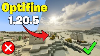 Optifine 1205  Download amp Install Optifine 1205 in Minecraft New Update [upl. by Blau]