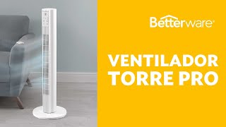 Ventilador Torre Pro Betterware [upl. by Notsirhc]