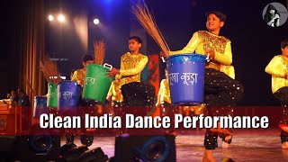 Clean India Dance Performance  Gaadi Waala Aya  Tik Tik Kasam ye khaye  Diven Choudhry [upl. by Charbonnier]