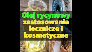 Olej rycynowy  zastosowania lecznicze i kosmetyczne [upl. by Ahsercal]