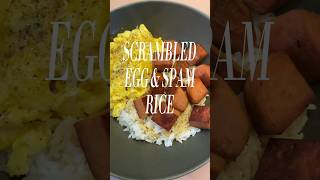 Scrambled Egg amp Spam rice but nofuss [upl. by Nitnert]