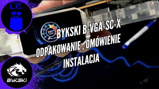 Bykski BVGASCX GPU Block Digital Display Module Odpakowanie i instalacja na bloku wodnym Bykski [upl. by Annoya]