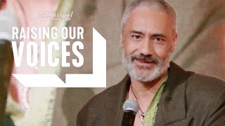 Taika Waititi Addresses Hollywoods Issues in Diversity amp Inclusion quotWhats Taking So Longquot [upl. by Tegirb]