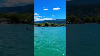 Kalamalka Lake BC Canada 🇨🇦 nature mountains hiking travel lake beautiful tourism [upl. by Attenol]