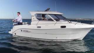 Arvor Weekender Shaft drive  Turbo diesel  Semi displacement Hull  Family  Fishing boat [upl. by Anual]