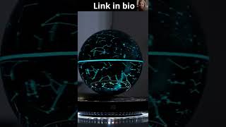 Levitating Lamp Magnetic Levitation Globe LED Earth Floating Rotating Globe Zodiac Bedside Lights [upl. by Ieluuk]