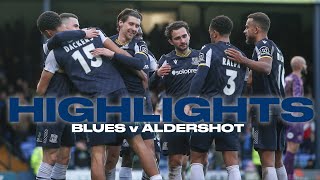 HIGHLIGHTS  Southend United 41 Aldershot Town [upl. by Ardnuassak143]